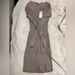 Abercrombie Long Sleeve Bodycon Dress